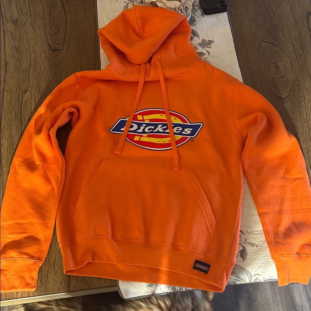Dickies Bright Orange Hoodie XS
